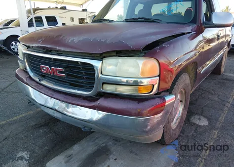 2002 GMC Sierra 1500 Sle из США, поврежденный, VIN 2GTEC19VX21138931